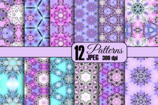12 Spring Watercolor Patterns