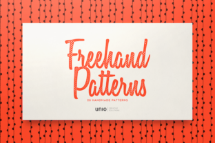 Freehand Patterns: 28 Hand-Drawn Seamless Vector Designs