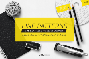 Mastering Line Patterns: 100 Seamless Vector Designs for Designers, Educators & Creators