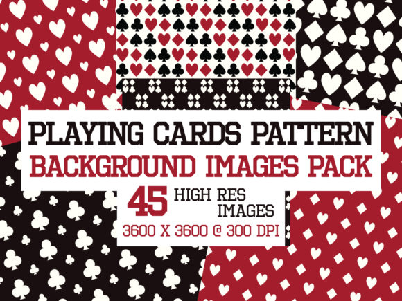 Playing Card Patterns Images Pack