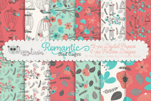 Romantic Bird Cages Seamless Patterns: Elevating Design with Timeless Elegance and Modern Flexibility