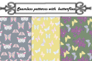 Seamless Patterns with Butterflies