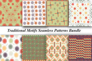 Set Seamless Vintage Patterns